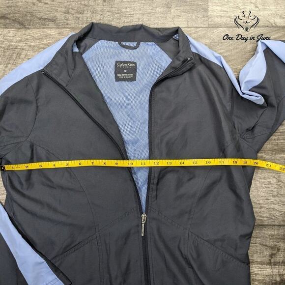 Calvin Klein Long Sleeve Zip Front Jacket Size M - Picture 3 of 5